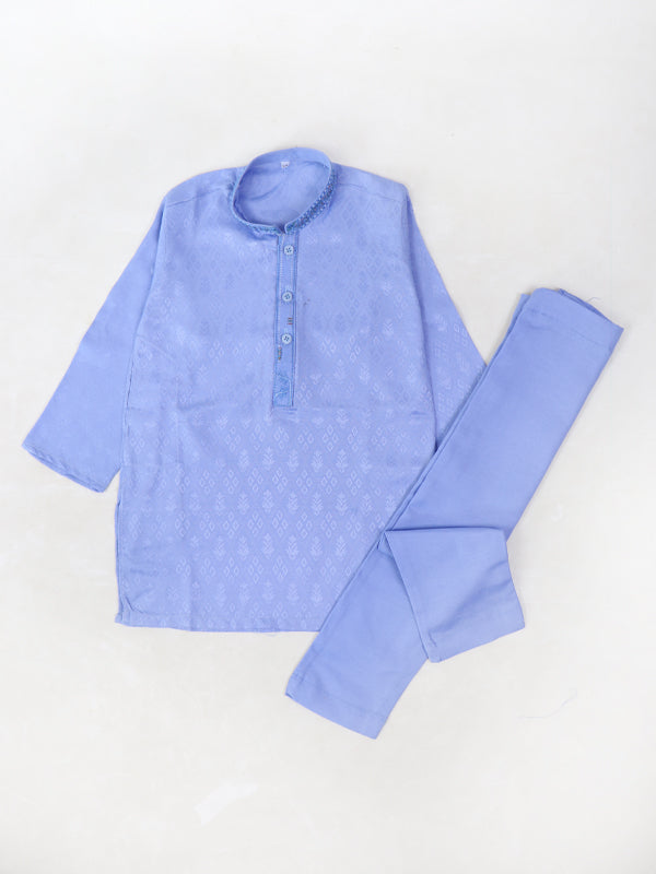 BKS05 AM Kurta Pajama Suit 2Yrs - 14Yrs Sky Blue