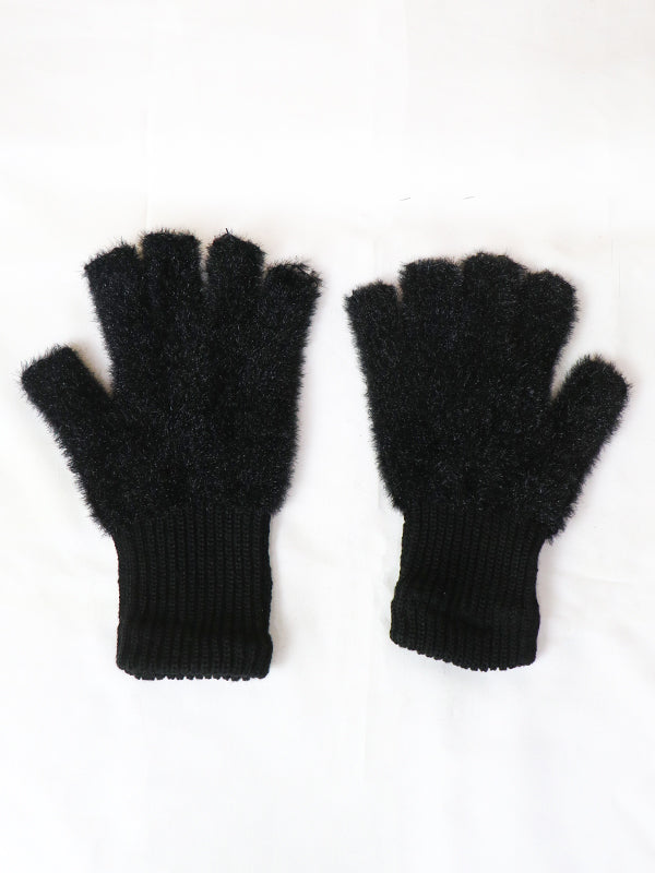 Multicolor Women's Winter Gloves / Girls Winter Gloves / Fingerless Gloves WG02