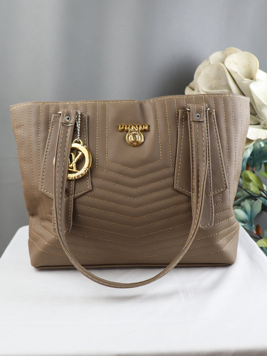 WHB04 Women's Handbag Light Brown