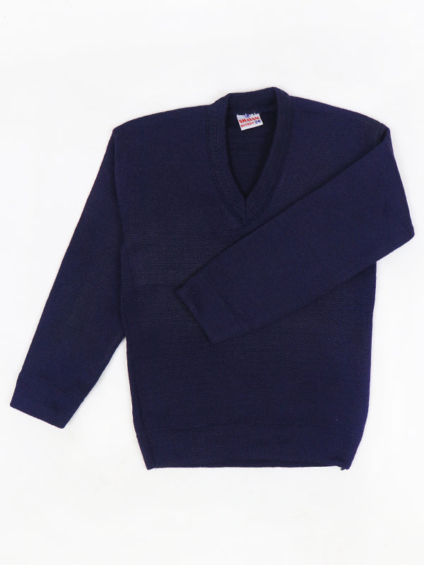 SH Kids Full Sleeve Sweater 3 Yrs - 5 Yrs Navy Blue