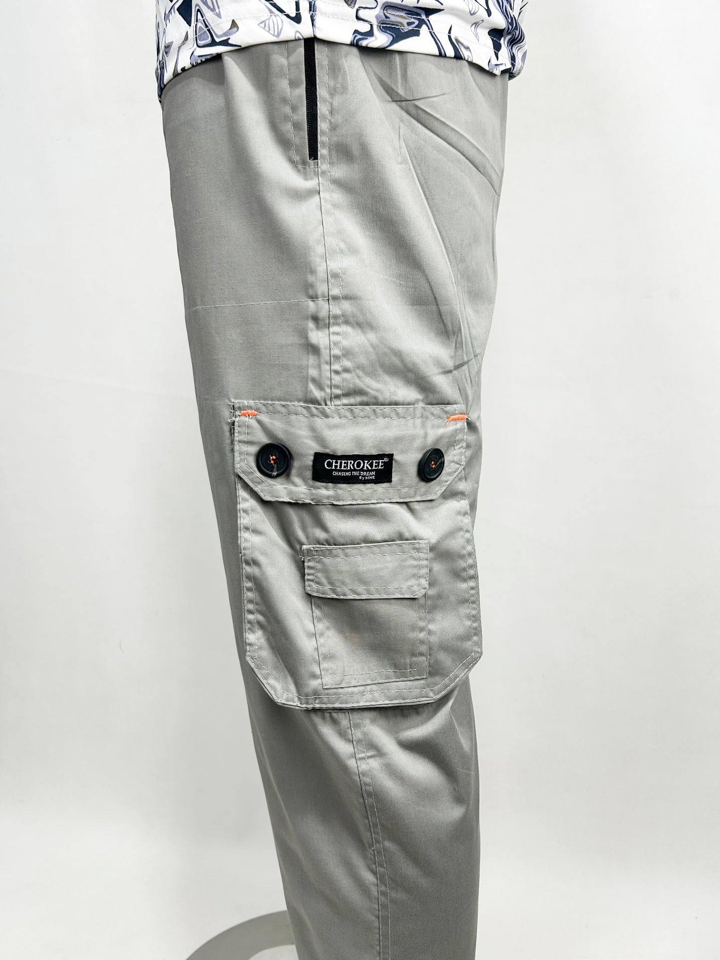 Light Brown Cotton Trouser For Men MT177