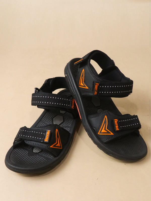 Black Casual Sandal For Mens SC MK34