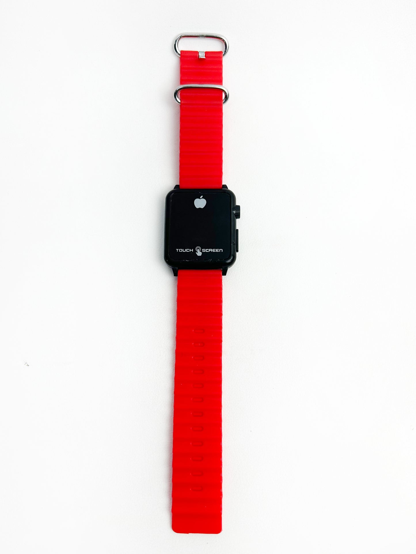 Red LED Touch Wrist Watch For Mens/Boys MW62