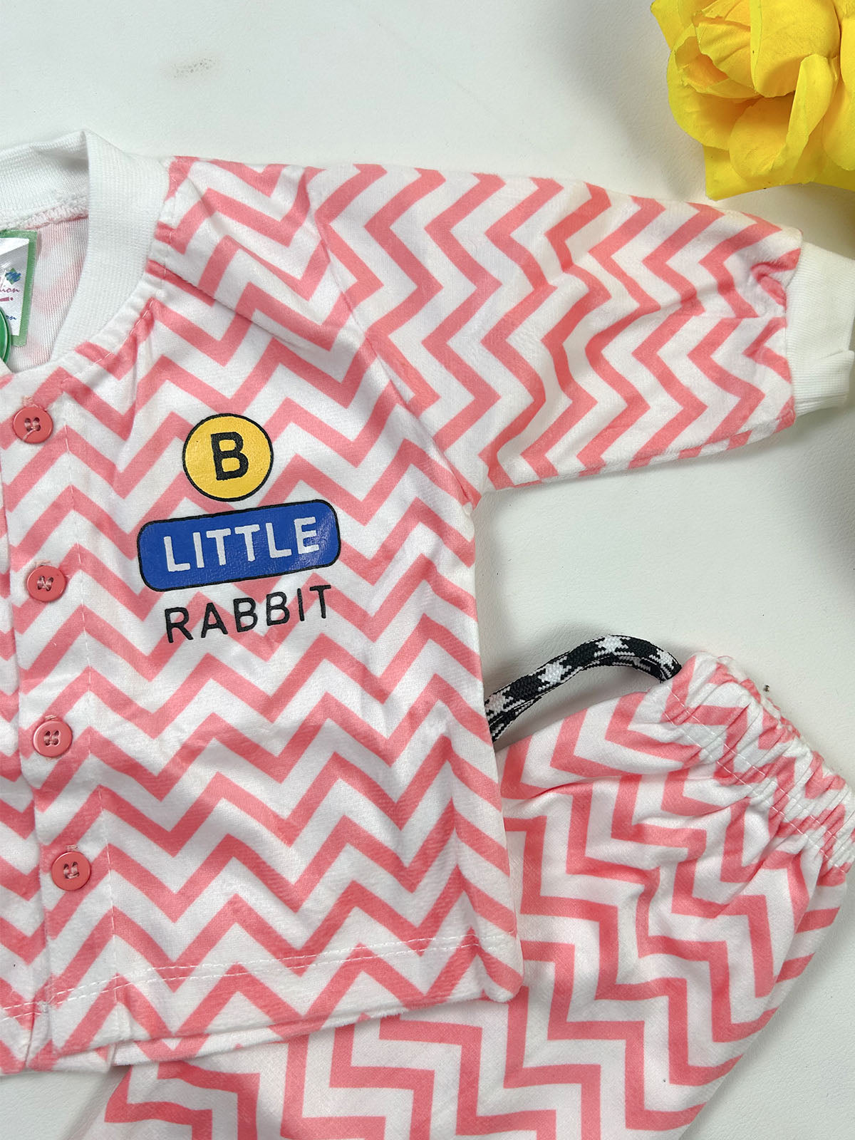 0Mth - 3Mth Red Baba Suit For Newborn NBS830