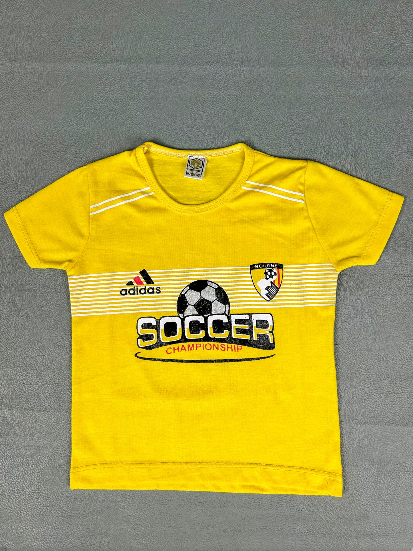 1Yr - 4Yrs Soccer Yellow Suit For Kids RZ BS270