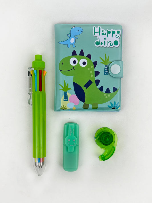Happy Dino 4 in 1 Stationary Set STA20