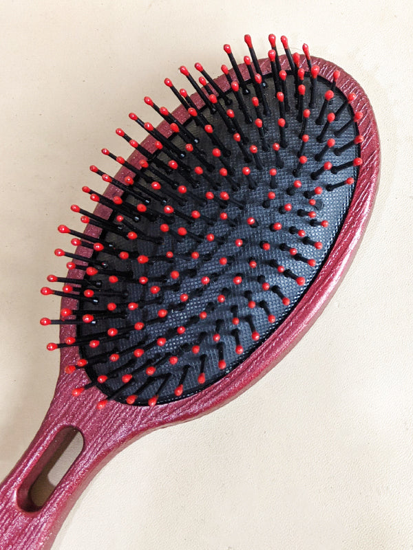 Multicolor Anti-Static Detangle Hairbrush/Cushion Base Hairbrush/Styling Brush D-208