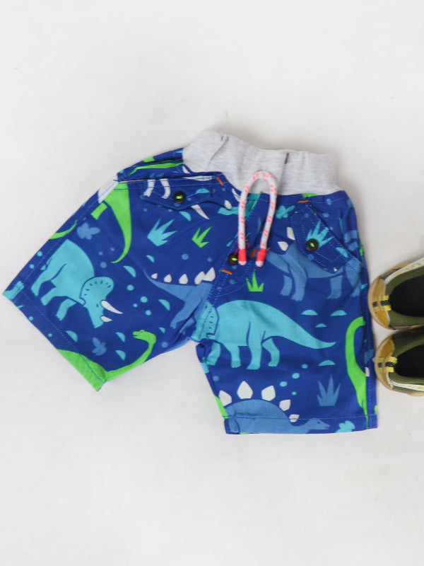 BCS05 BL Boys Cotton Short 1.5Yrs - 4Yrs Blue