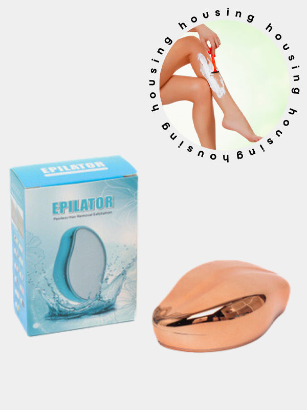 Painless Crystal Epilator Physical Hair Remover Stone - Multicolor