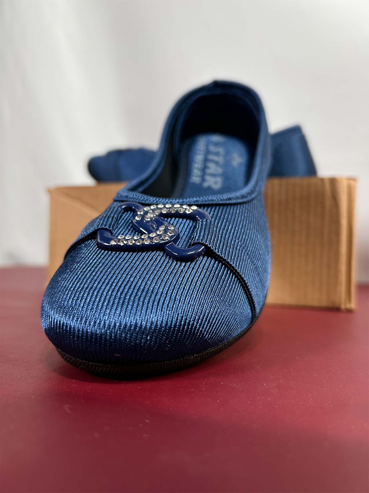 Blue Casual Pumps For Women WP15