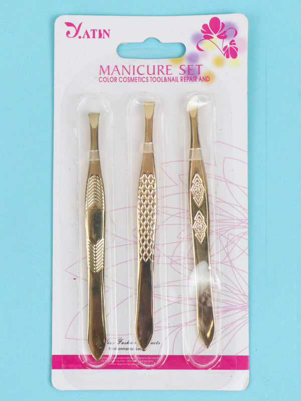 Pack Of 3 Eyebrow Tweezer