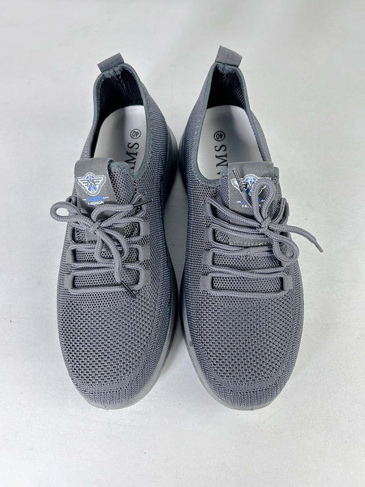 Grey Casual Sneakers For Men MJS158