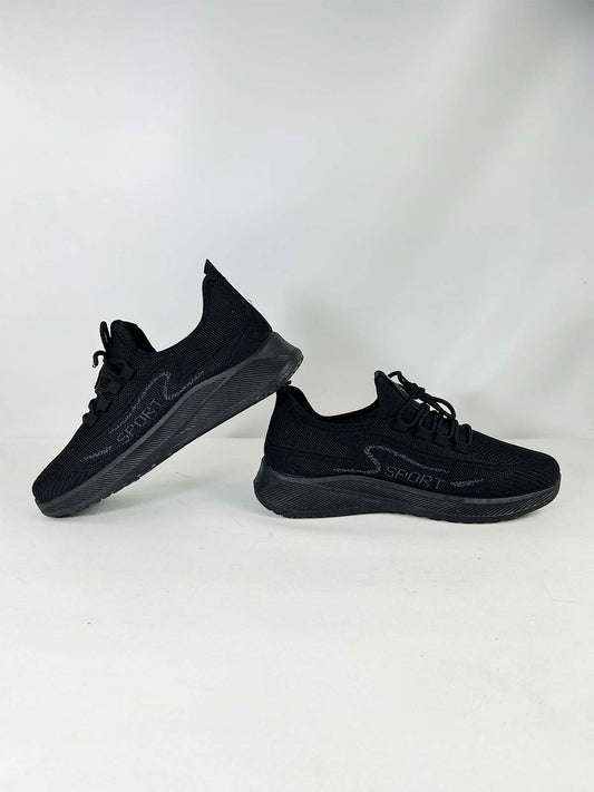 Black Casual Sneakers For Men MJS159