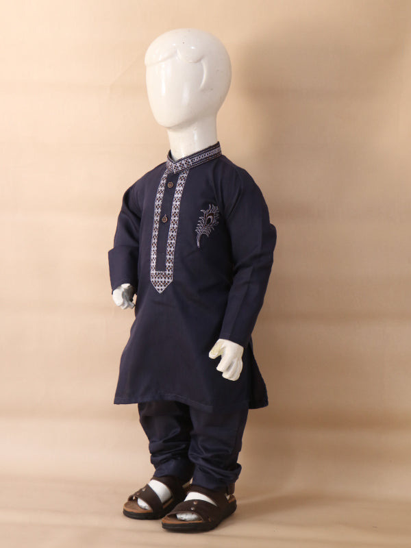 BKP08 IM Boys Kurta Pajama 2Yrs - 14Yrs Navy Blue