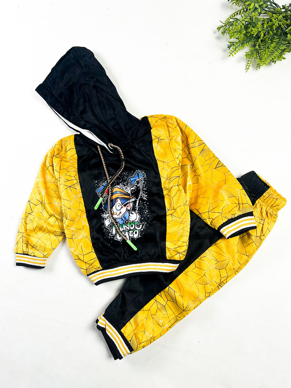 2Yrs - 5Yrs Yellow Suit For Kids BS863