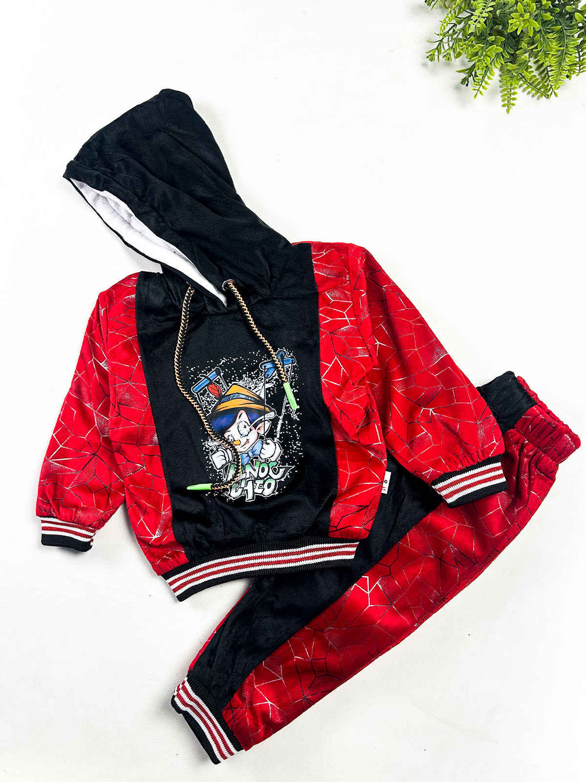 2Yrs - 5Yrs Red Suit For Kids BS864
