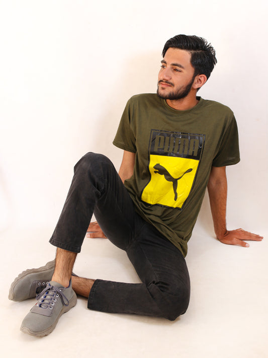 MTS44 SN Men's T-Shirt PUM Green