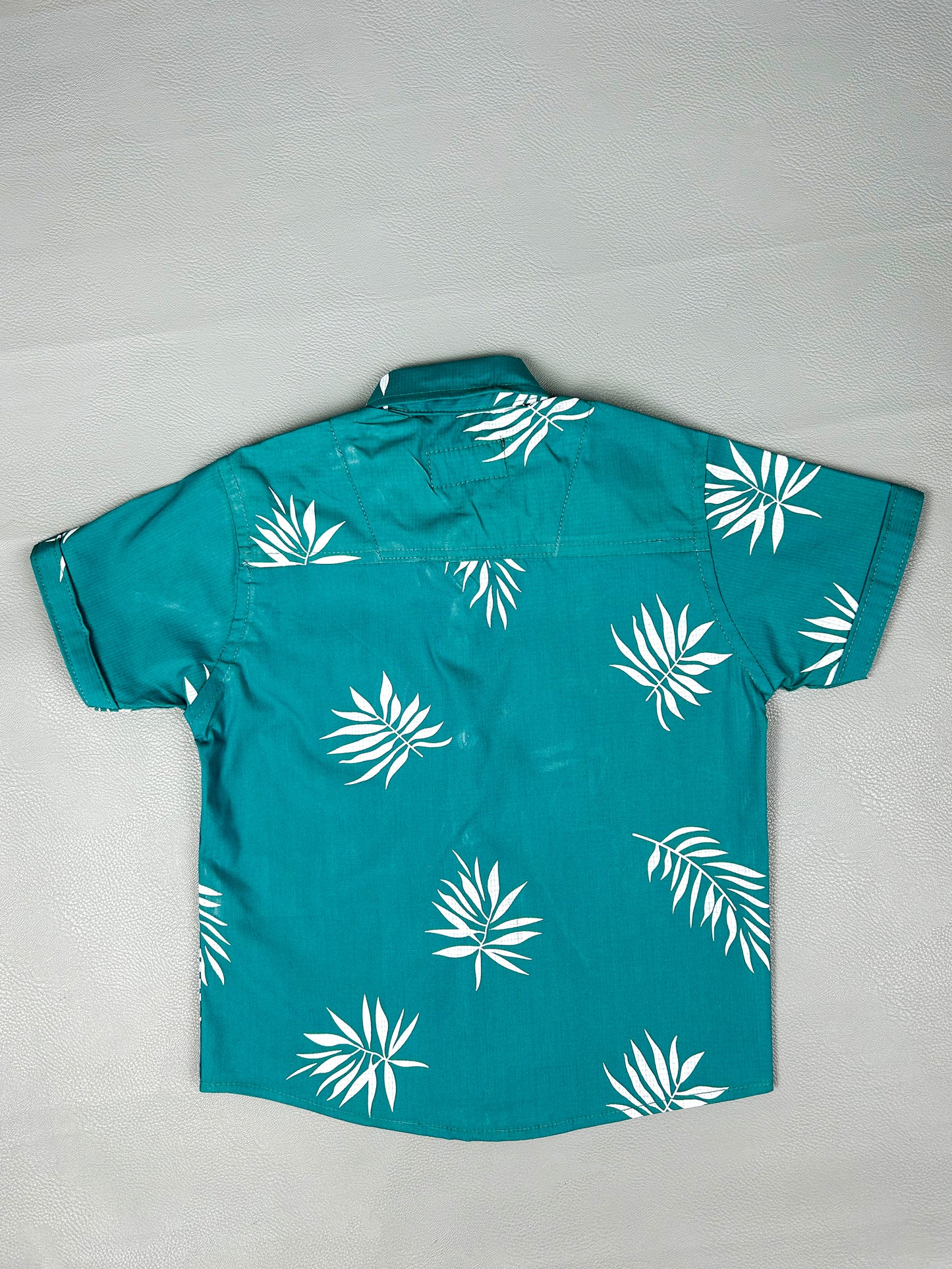 4Yrs - 8Yrs Light Sea Green Casual Shirt for Boys BCS46