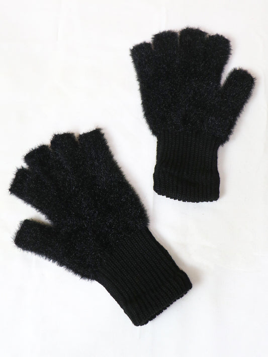 Multicolor Women's Winter Gloves / Girls Winter Gloves / Fingerless Gloves WG02