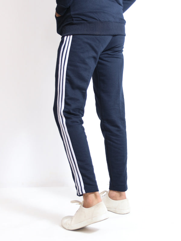 Men's 3-Stripes Track Suit Navy Blue