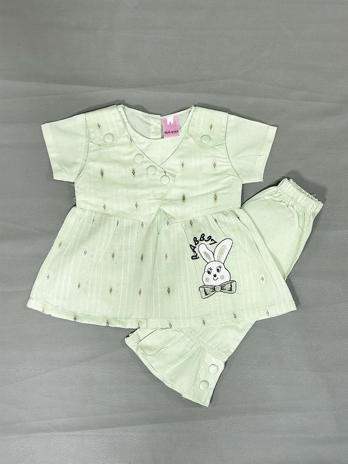 6Mth - 12Mth Green Suit For Newborns NBS685