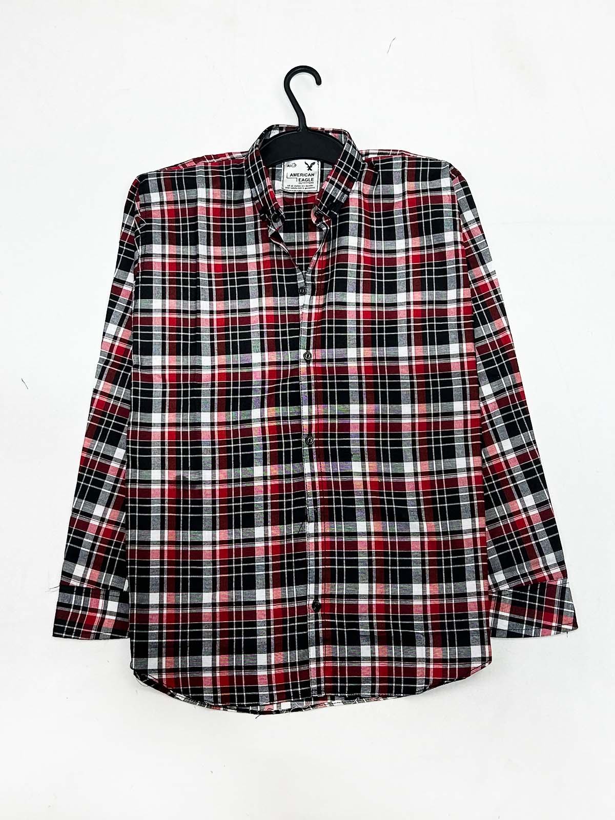 Red Checks Casual Shirt For Men MCS136