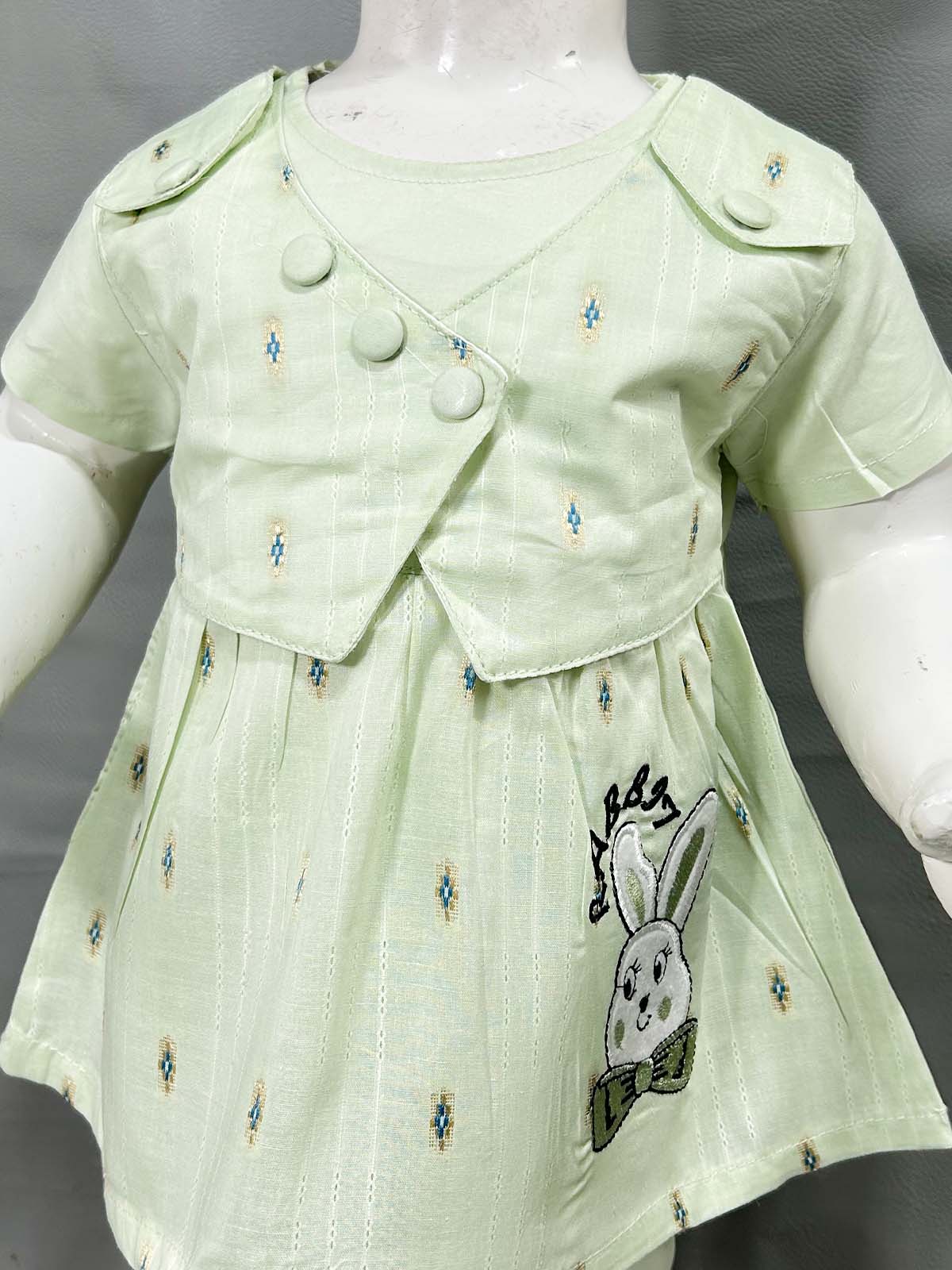 6Mth - 12Mth Green Suit For Newborns NBS685
