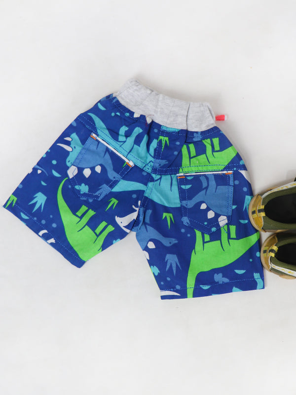 BCS05 BL Boys Cotton Short 1.5Yrs - 4Yrs Blue