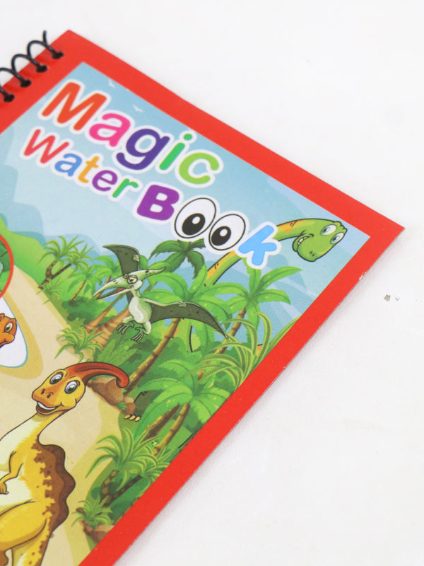 Magic Water Book for Kids Deno Design Red