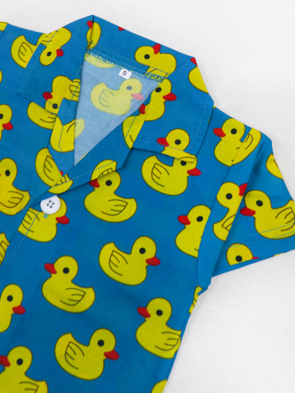 BS51 M Kids Suit 1Yrs - 4Yrs Duck Sea Blue