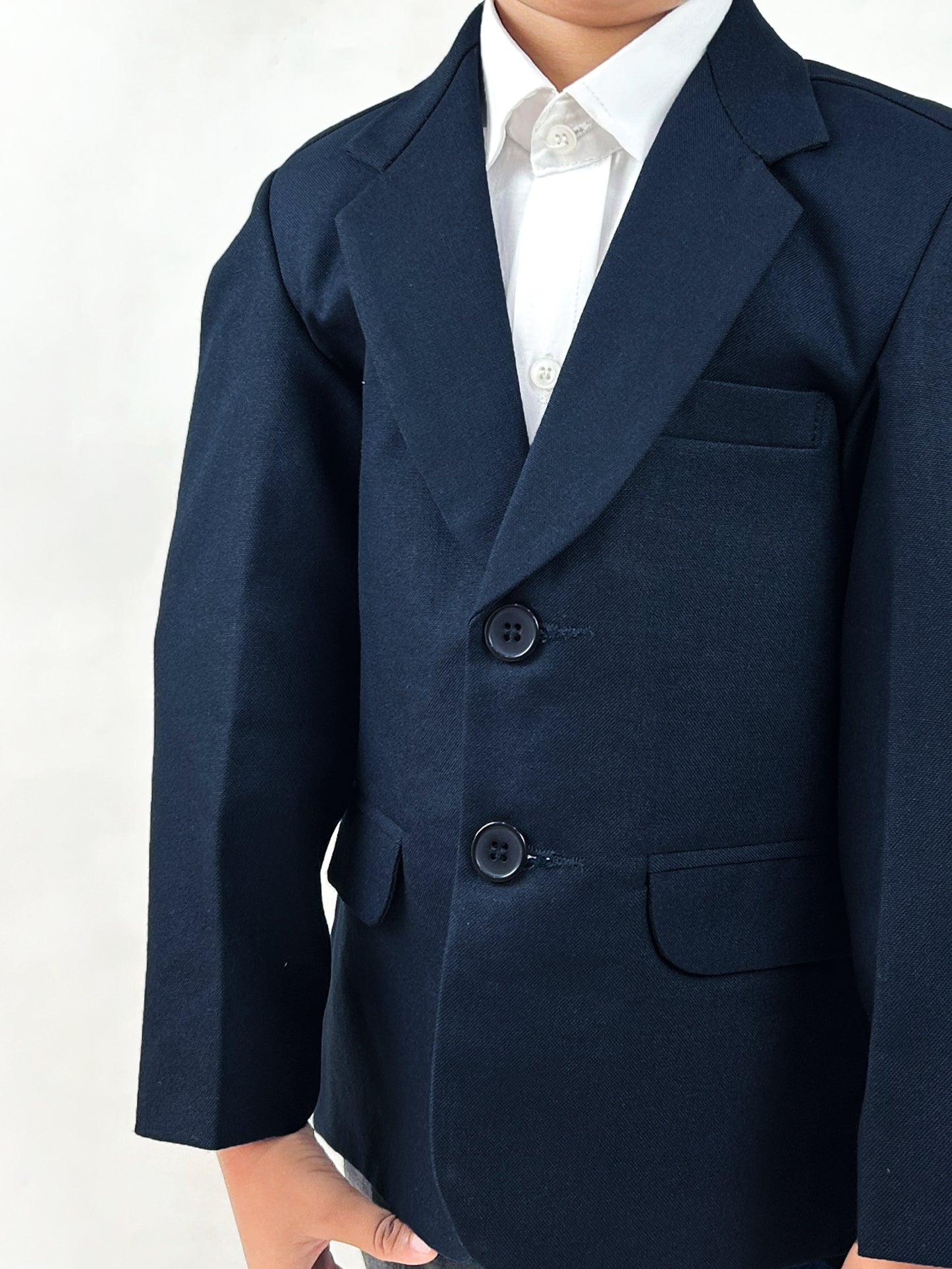 3Yrs - 7Yrs Navy Blue Casual Coat Blazer For Boys / School Uniform Blazer CB01