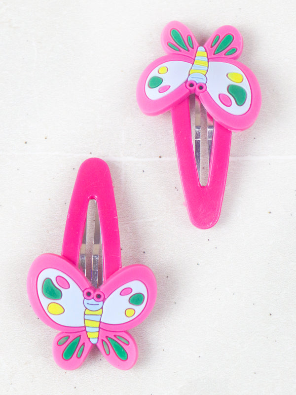 Pack Of 3 Multicolor Hair Clips For Girls GHC50