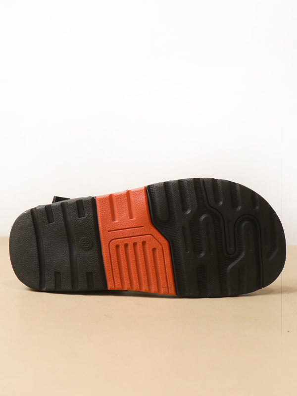 Black Casual Sandal For Mens SC MK34