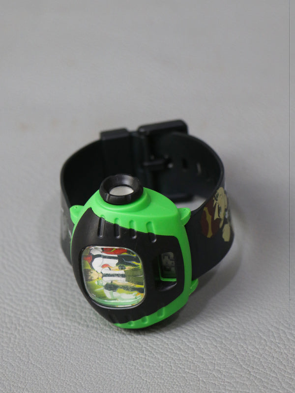 Black Ben 10 Wrist Watch For Boys KWW20