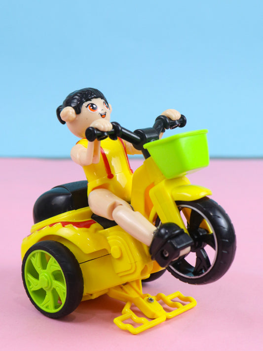 KTY19 360-Degree Rotating Stunt Tricycle Toy For Kids