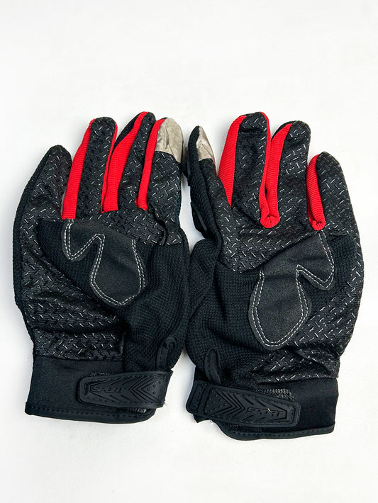 Red Winter Gloves For Men / Full Finger Gloves / Bike Gloves for Men MG07