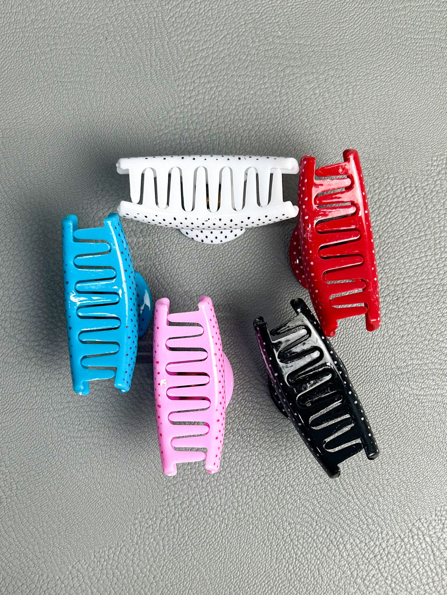 Pack Of 5 Multicolor Hair Clips For Girls GHC63