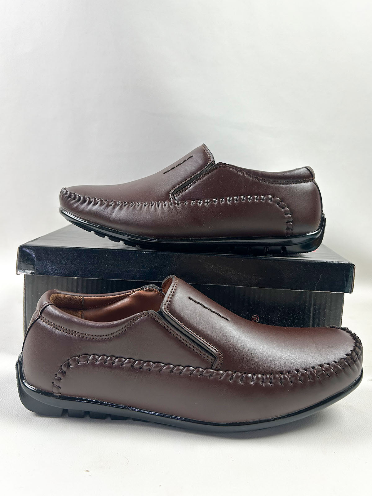 Dark Brown Formal Shoes For Men MS162
