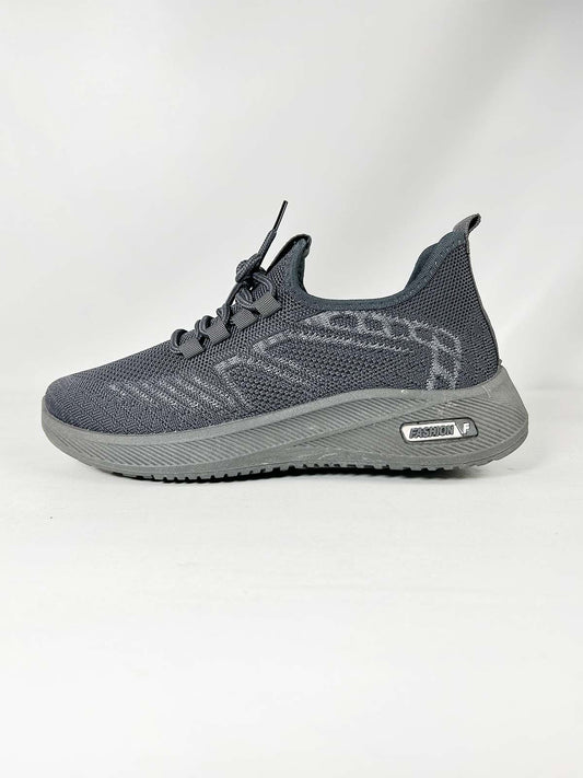Grey Casual Sneakers For Men MJS164