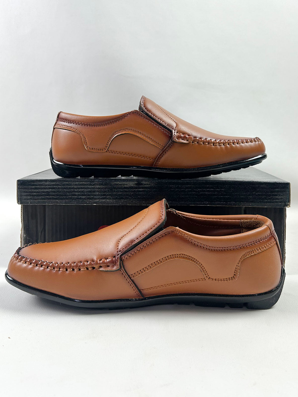 Light Brown Formal Shoes For Men MS164