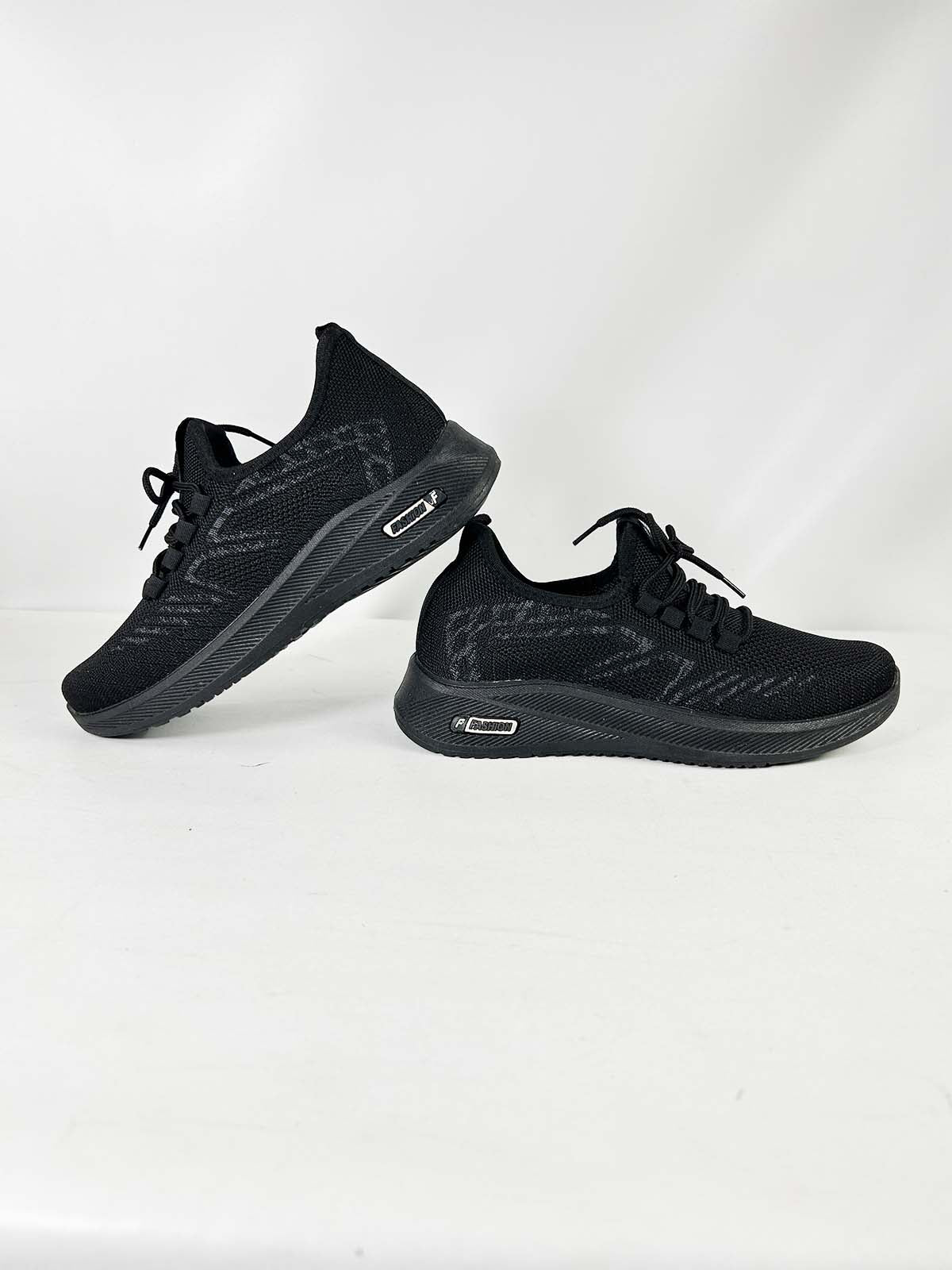 Black Casual Sneakers For Men MJS165