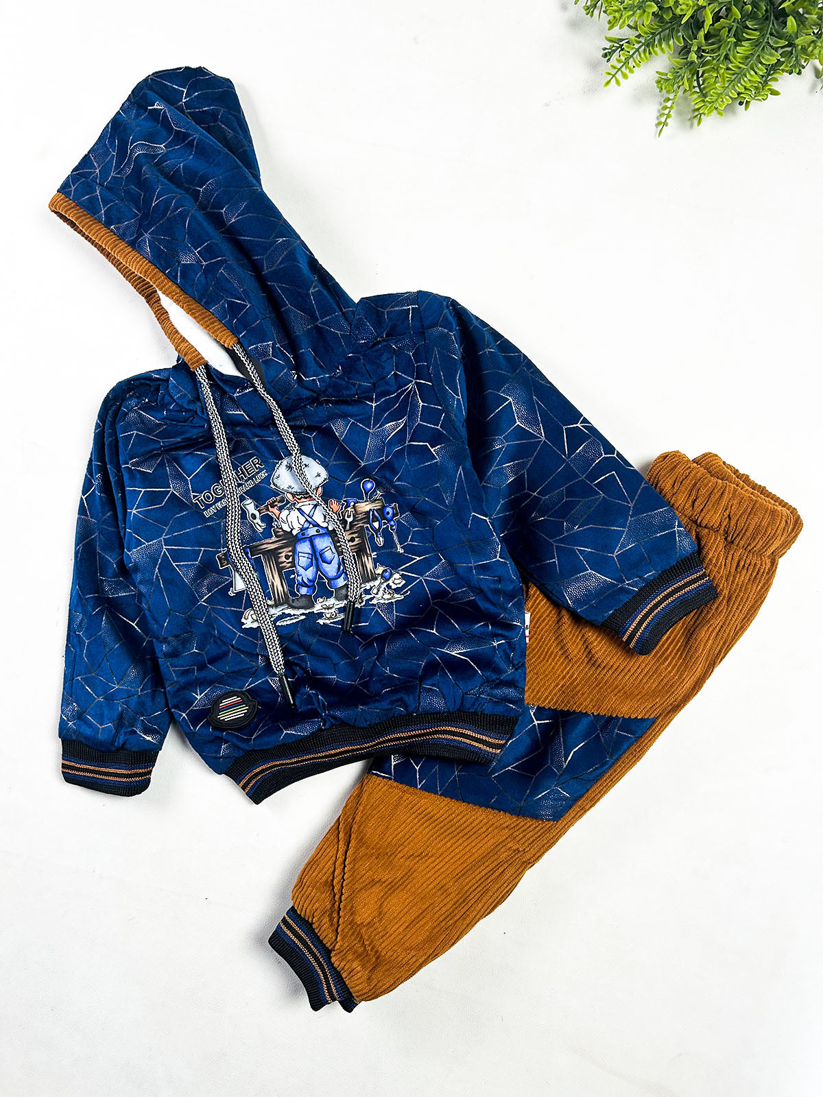 2Yrs - 5Yrs Blue Suit For Kids BS866