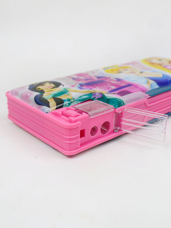 PB16 Pencil Box with 2 Sharpeners For Kids Pink