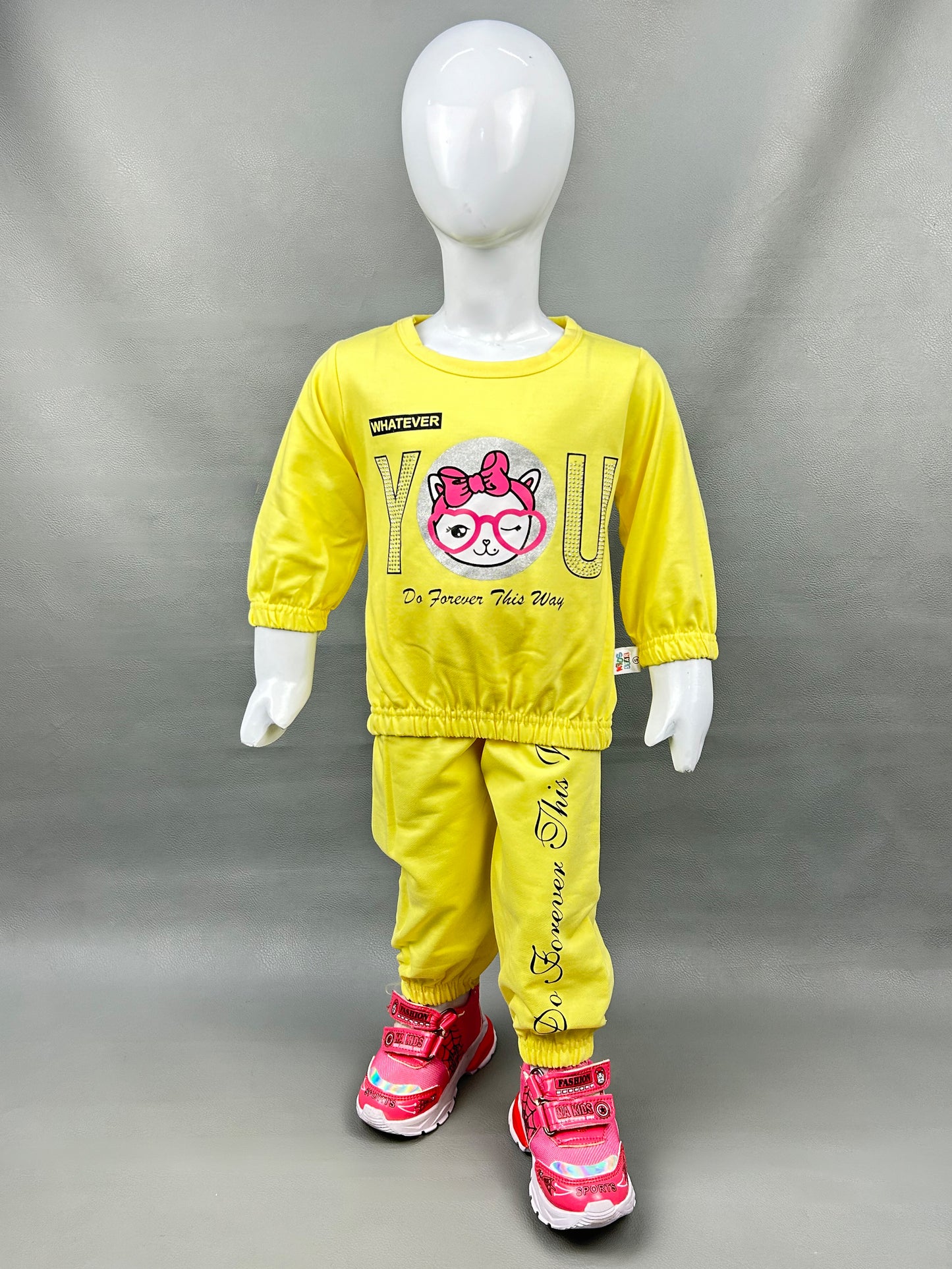 1Yr - 4Yrs Forever Yellow Suit For Girls SK GS113