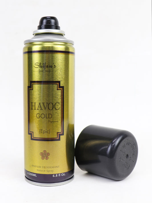 Shifan's Perfumed Body Spray Havoc Gold - 200ML