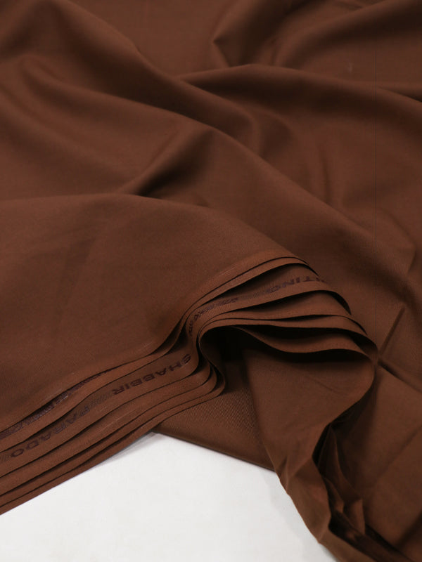 Brown Unstitched Kameez Shalwar For Men MUF178