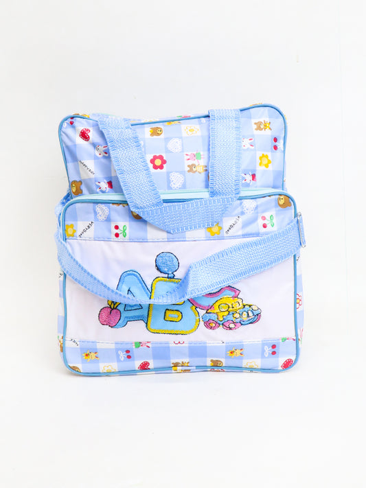 Newborn Baby Diapers Bag ABC Light Blue