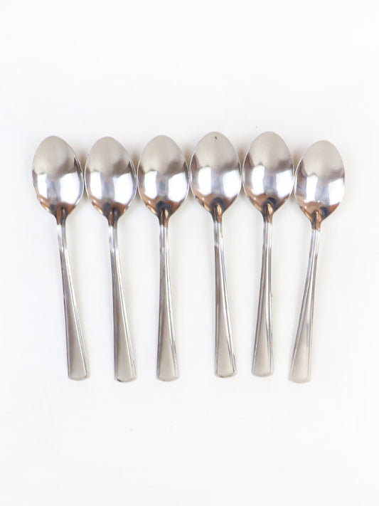Pack of 6 Stainless Steel Table Spoons