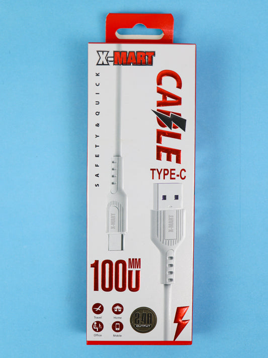 X-Mart Type-C Data Cable 100U