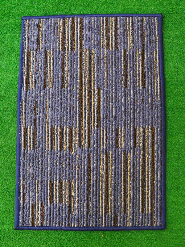 Blue Floor/Room Mat Multidesign 14" × 23"